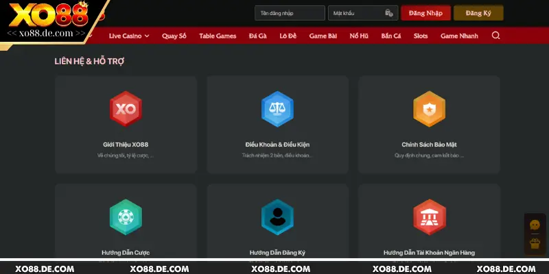 Thủ tục xác minh tài khoản XO88 bị khóa bao gồm những gì?